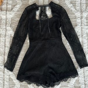 Alexis lace romper